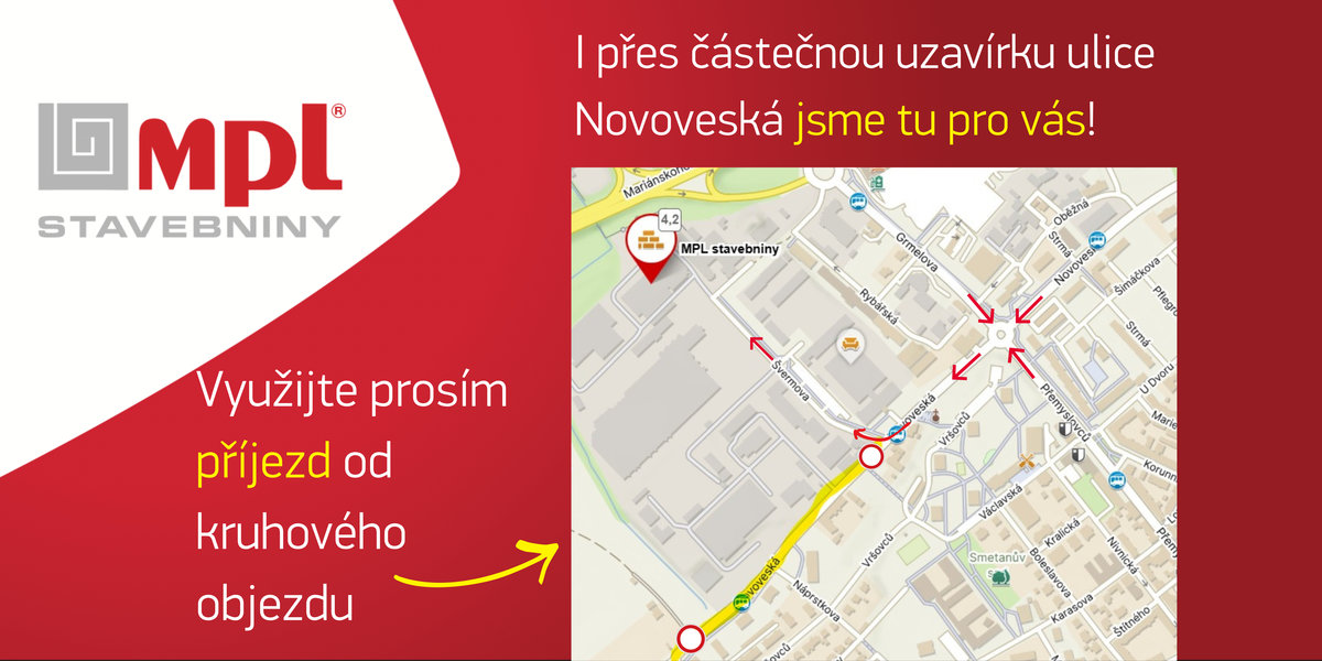 Dopravní komplikace - nevadí!